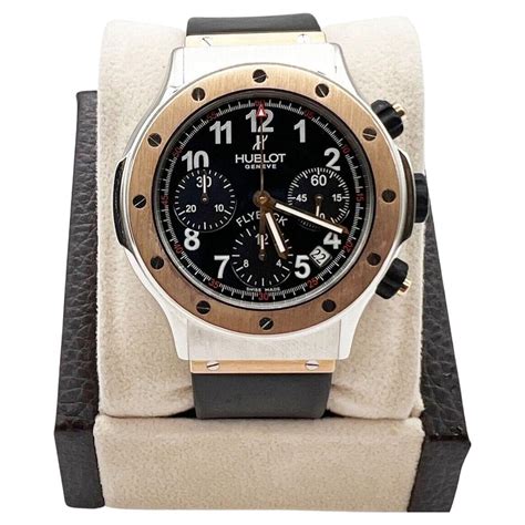 image hublot|Hublot 18k with rubber strap.